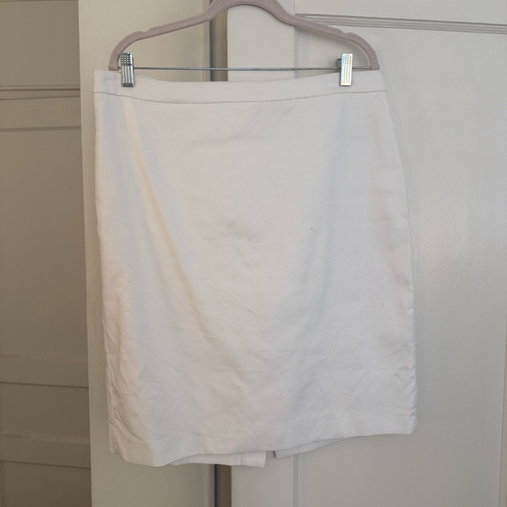 White Pencil Skirt
